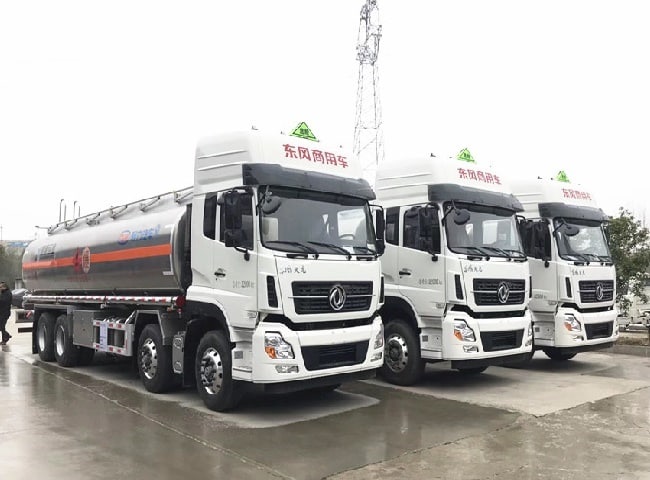 Cho thu&ecirc; xe bồn chở thực phẩm qu&acirc;̣n 5 an toàn v&ecirc;̣ sinh