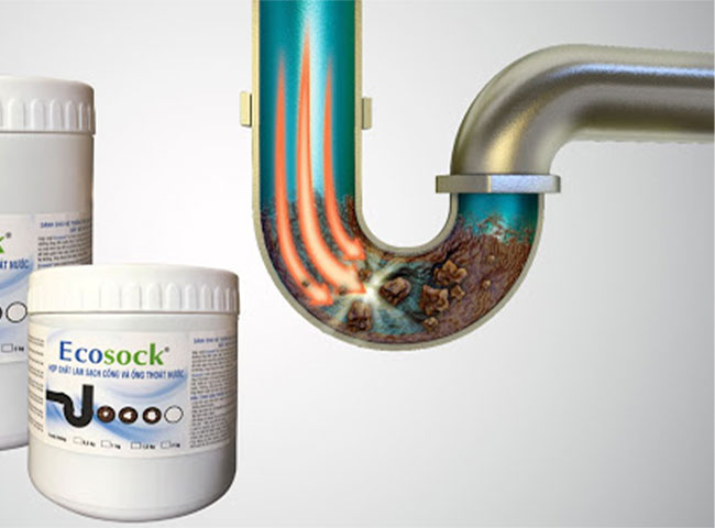 C&aacute;ch xử l&yacute; nước cống chảy ngược v&agrave;o nh&agrave; bằng men vi sinh